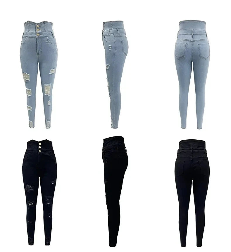 Pencil Pants Jeans Women