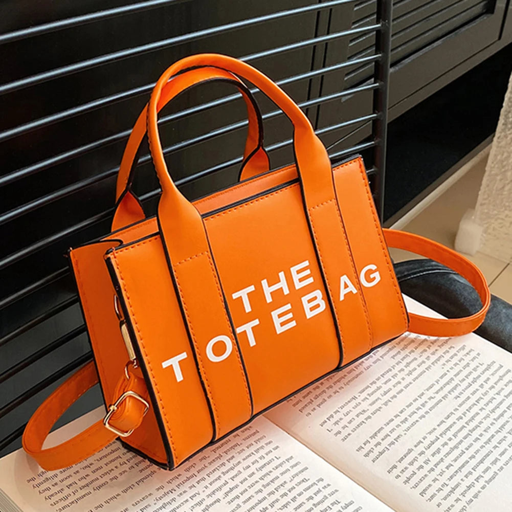 The Tote Bag For Women, Trendy PU Leather Handbag