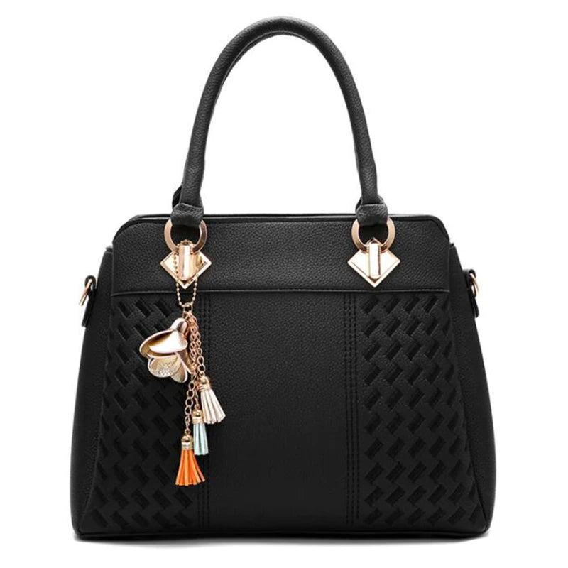 Gusure Luxury Handbag Women Crossbody Bag with tassel hanging Large Capacity Female Shoulder Bags