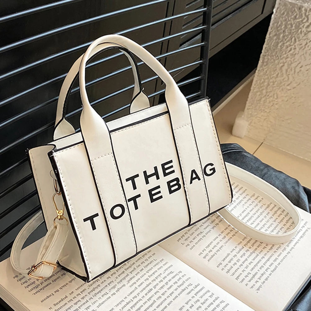 The Tote Bag For Women, Trendy PU Leather Handbag