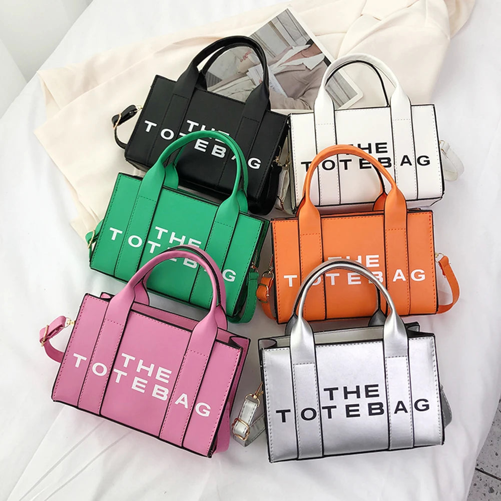 The Tote Bag For Women, Trendy PU Leather Handbag