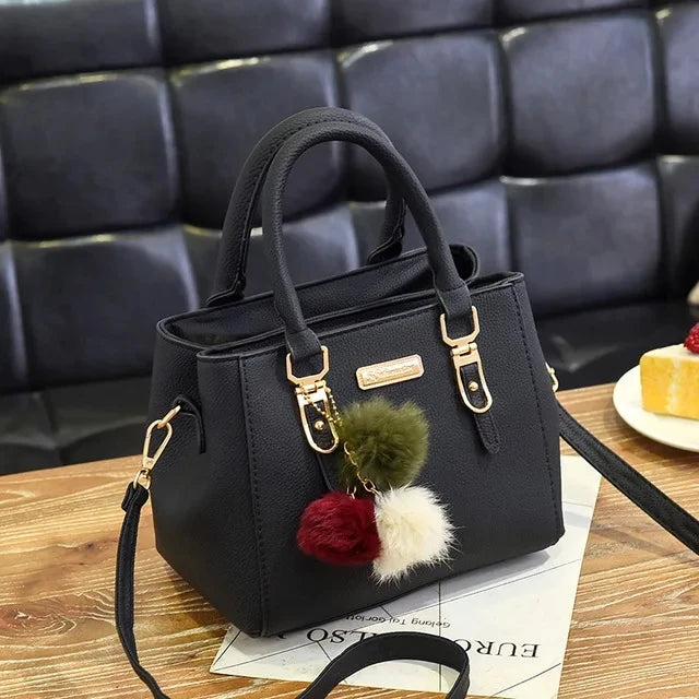 Gusure Luxury Handbag Women Crossbody Bag with tassel hanging Large Capacity Female Shoulder Bags