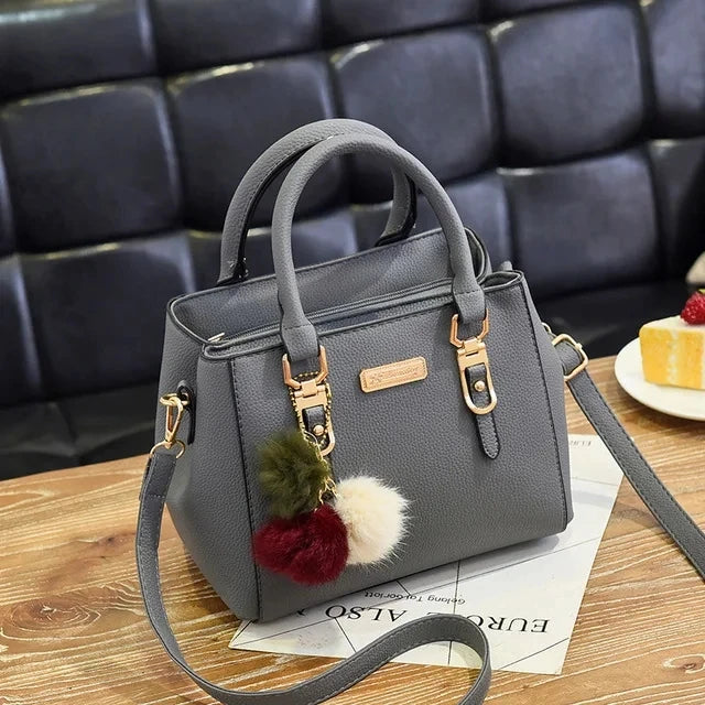 Gusure Luxury Handbag Women Crossbody Bag with tassel hanging Large Capacity Female Shoulder Bags